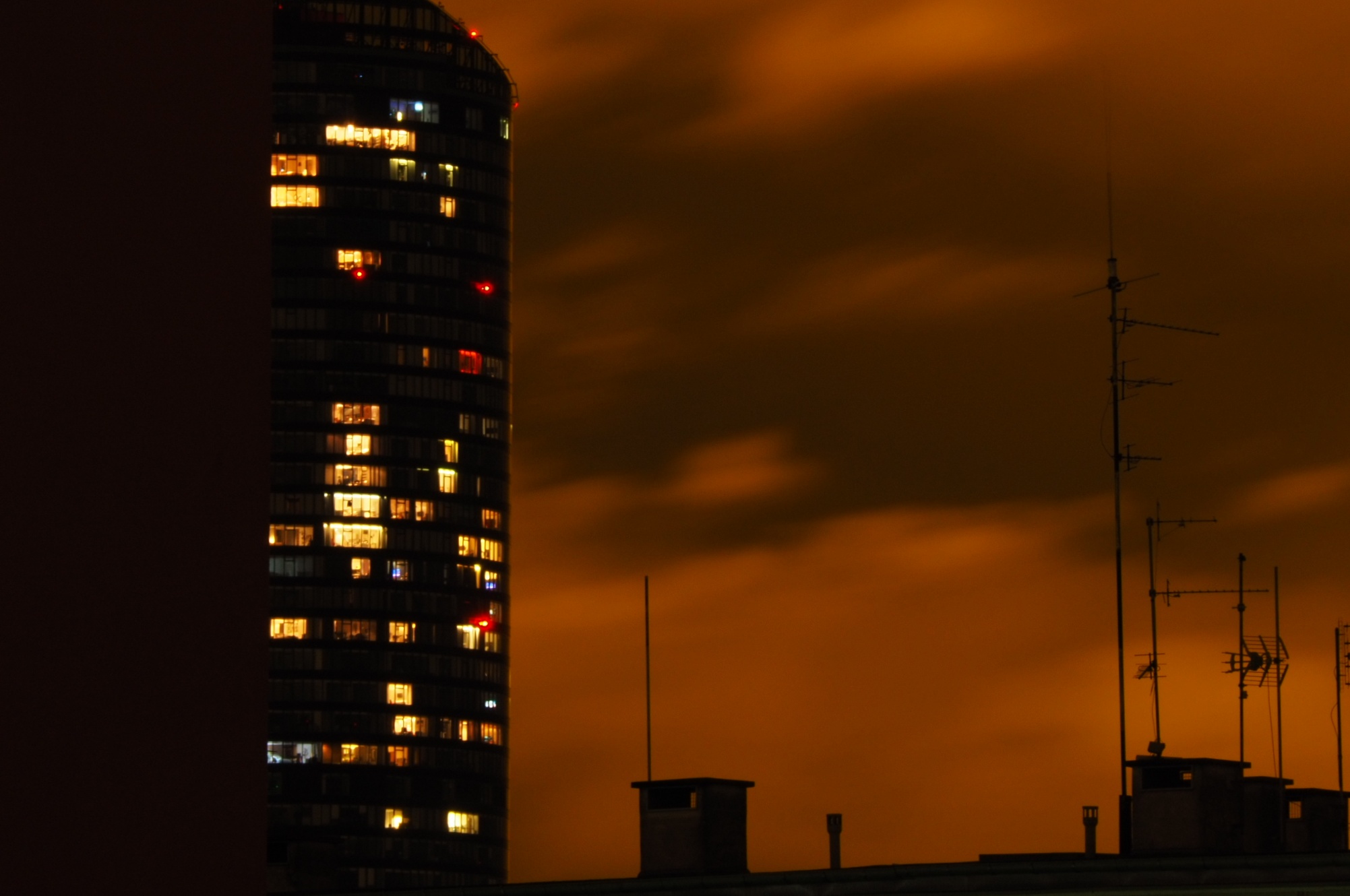Sky Tower i pomidory w Siechnicach